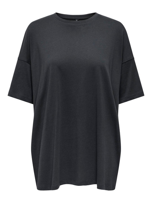 ONLY May oversized t shirt Black