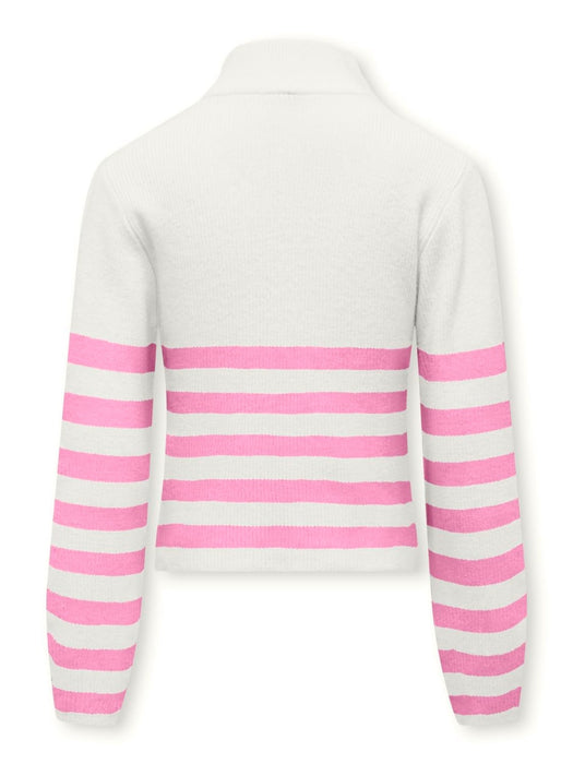 kidsONLY Franka half zip knit Bonbon