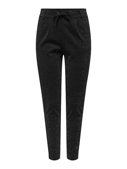 ONLY Poptrash Alya glitter pant Black