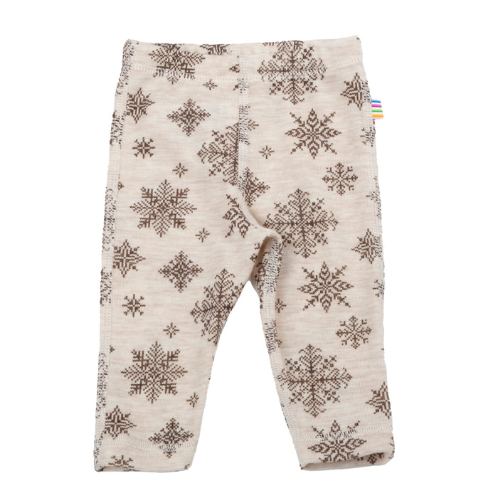 JOHA snowflake leggings ull beige