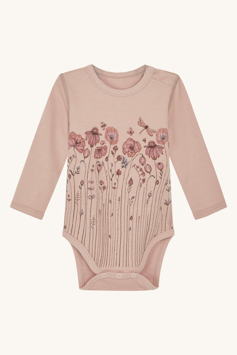 Hust&Claire Baloo body ull bambus Rose Cloud