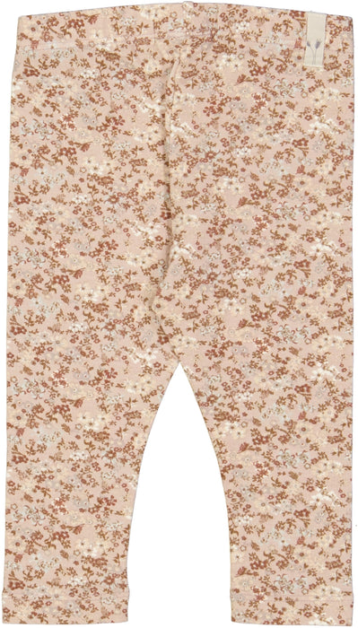 WHEAT jersey leggings baby Pale lillac flowers