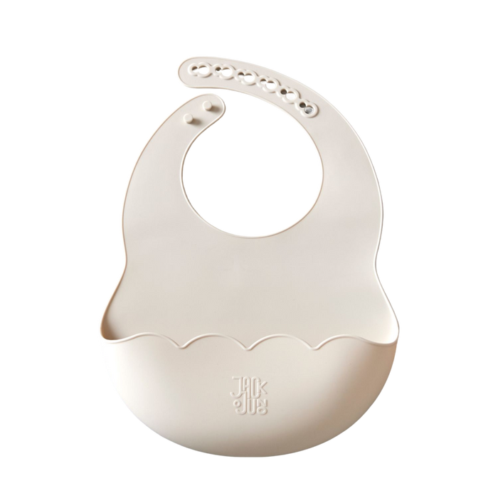 Jack o Juno Poppy bib Cream