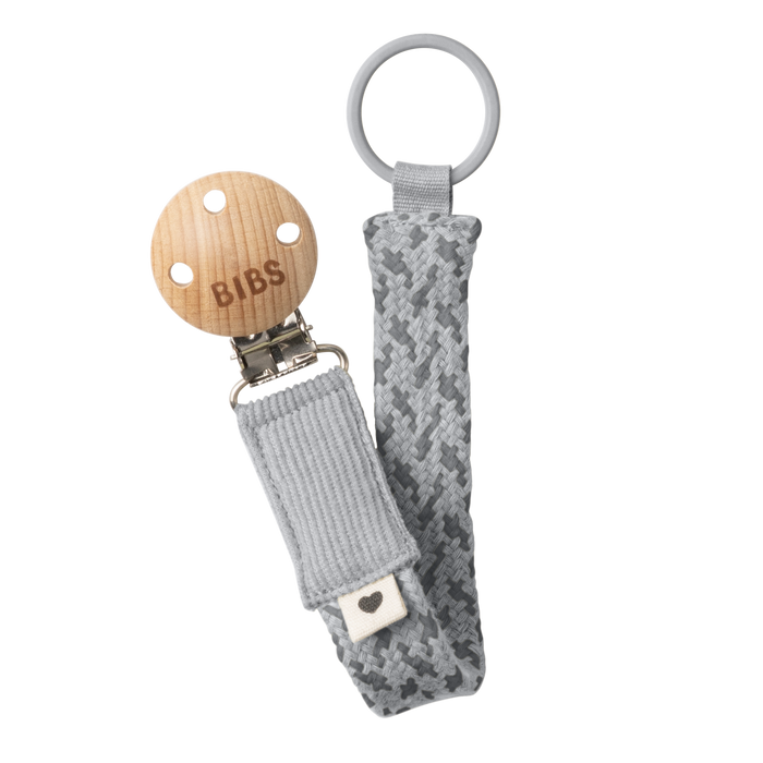 BiBS smokkesnor Pacifier Clip Cloud/Iron