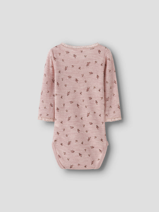 NameIt Baby Wang ull body needle Small flowers