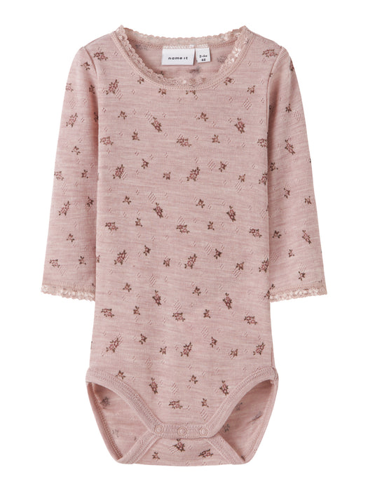 NameIt Baby Wang ull body needle Small flowers