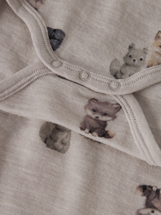 NameIt Baby Wang ull body Forest animal