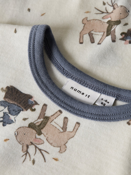 NameIt Baby Willitus ull body Snow white deer