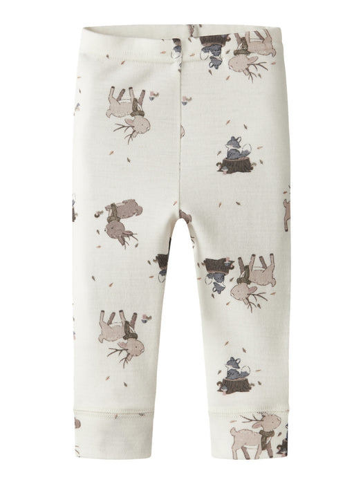 NameIt Baby Willitus ull leggings Snow white deer