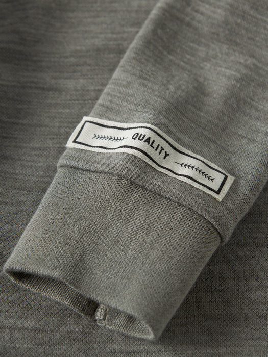 NameIt mini Wyla ull genser polo Dried Sage