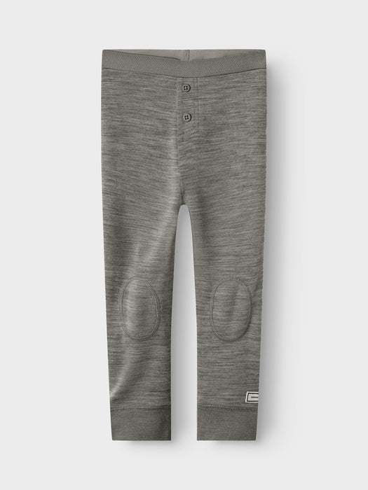NameIt mini Wyla ull leggings Dried Sage