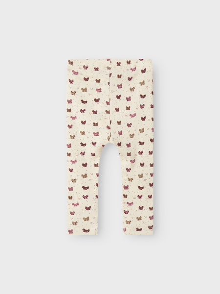 NameIT baby Ribow leggings Summer sand