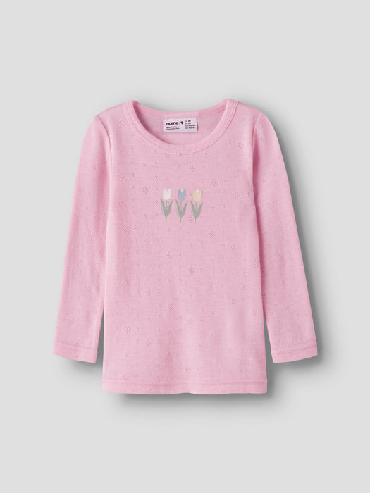 NameIt mini wang ull genser Coral Blush