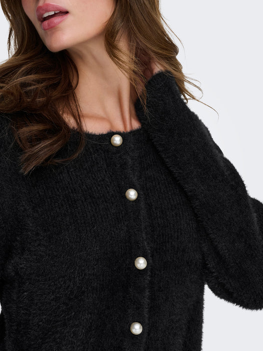 ONLY Petra pearl Cardigan Black