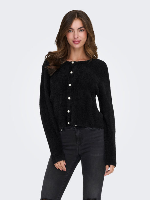 ONLY Petra pearl Cardigan Black