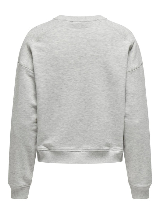 ONLY Diana Sporty sweatshirt Grey melange sport