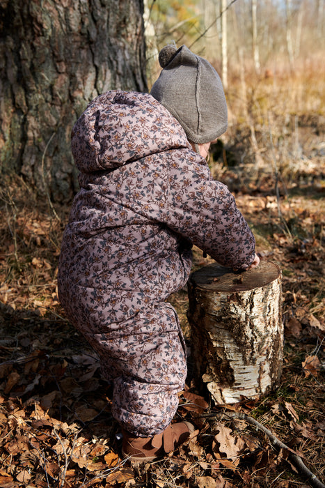 WHEAT dun vinterdress baby Puffer suit Magnolia