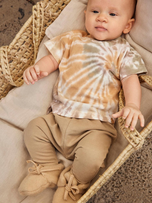 Lil'Atelier baby t-shirt Alfred boxy top Turtledove